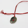 Pomegranate Embroidered Bracelet