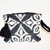 Syros Kourelou Bag - Black & White