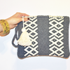 Kalymnos Kourelou Bag - Grey & Creme