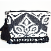 Syros Kourelou Bag - Black & White