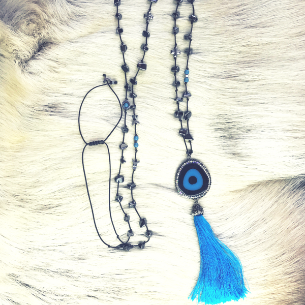 Mati Gem Necklace