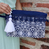 Sikinos Bag - Blue & White