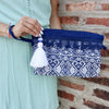 Sikinos Bag - Blue & White