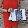 Anafi Kourelou Bag - White & Black