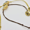Olive Branch Embroidered Bracelet